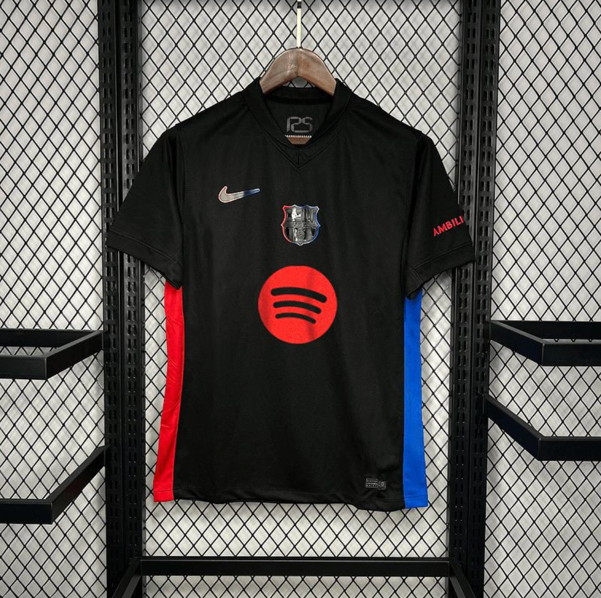 Camiseta FC Barcelona 24/25 Visitante Negra