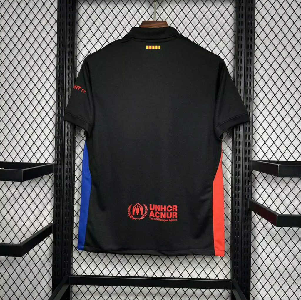 Camiseta FC Barcelona 24/25 Visitante Negra